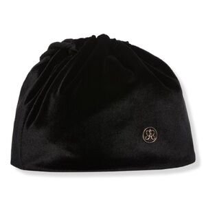 Black Velvet Drawstring Make-Up Bag